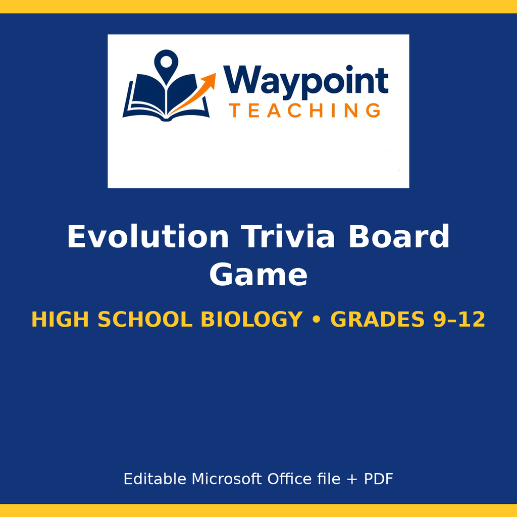 Evolution Trivia Board Game cover