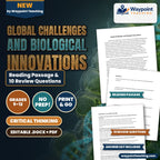 Global Challenges and Biological Innovations Reading Worksheet cover
