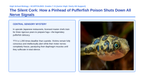 Human Body Systems Scaffolded Phenomena-Based Lesson: Pufferfish Tetrodotoxin Paralysis Presentation sample page