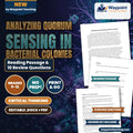 Analyzing Quorum Sensing in Bacterial Colonies Reading Worksheet cover