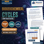 Biogeochemical Cycles CER Task Cards cover