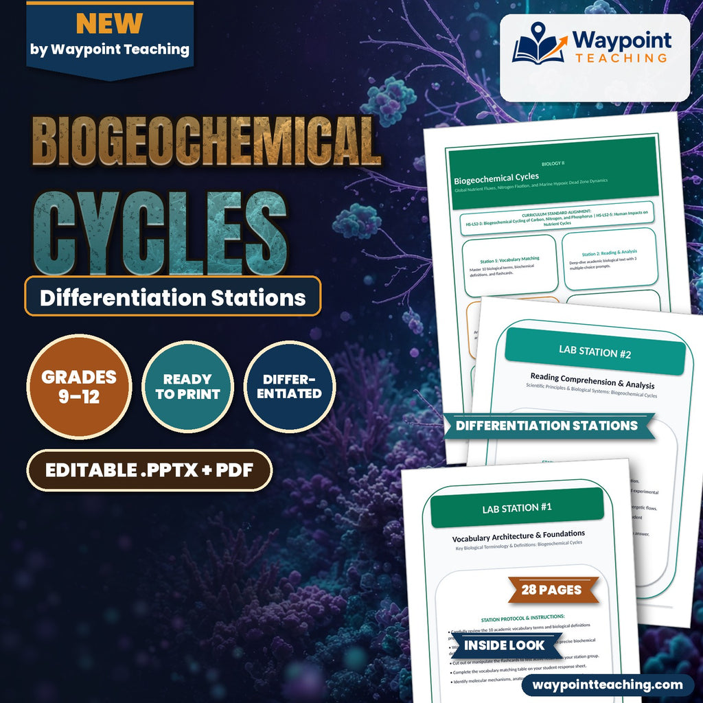 Biogeochemical Cycles Differentiation Stations cover