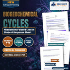 Biogeochemical Cycles Phenomena-Based Lesson: The Suffocating Sea: The 7,000-Square-Mile Gulf of Mexico Dead Zone Student Response Sheet cover