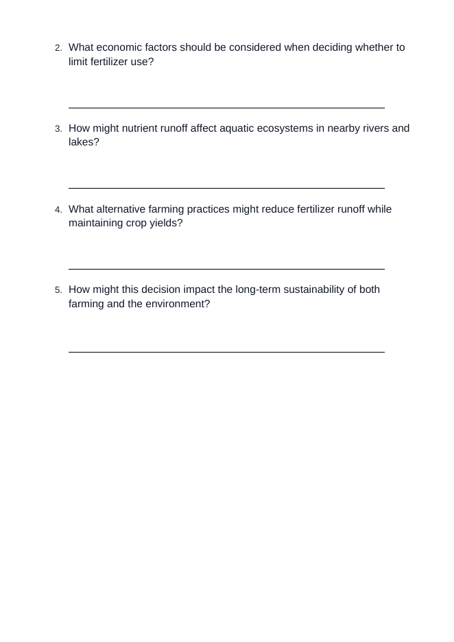 Biogeochemical Cycles Real-World Case Study sample page