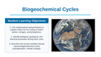 Biogeochemical Cycles Slide Show Presentation sample page
