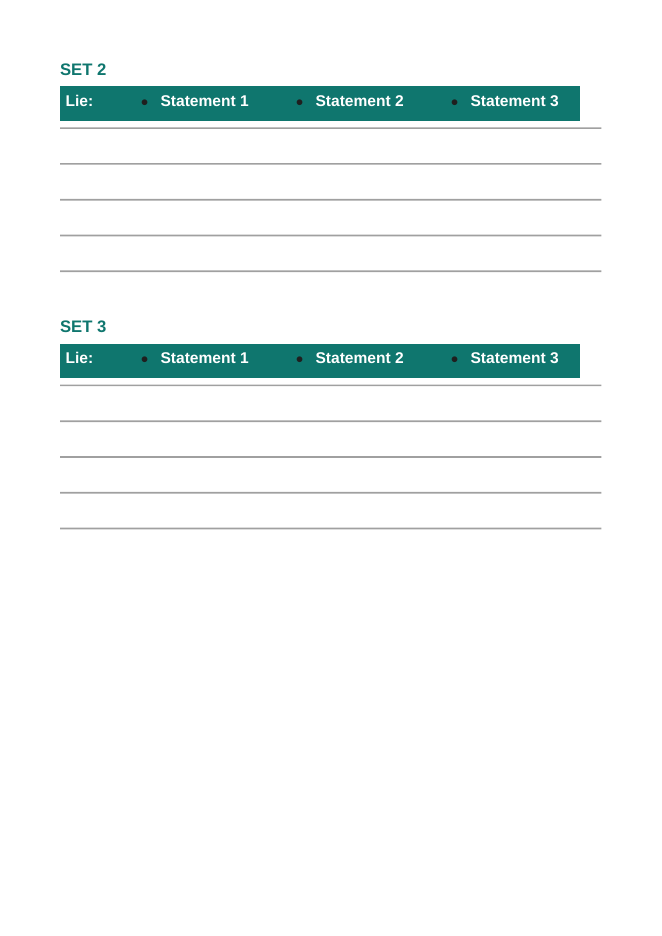 Biogeochemical Cycles Truth or Lie Challenge sample page