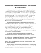 Bioremediation Using Engineered Microbes Reading Worksheet sample page
