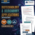 Biotechnology & Agronomy Applications 5E Lesson Plan cover