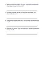 Biotechnology & Agronomy Applications Real-World Case Study sample page