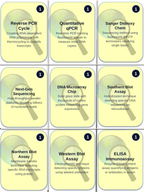 Biotechnology & Agronomy Applications Trivia Board Game sample page