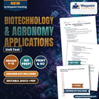 Biotechnology & Agronomy Applications Unit Test cover