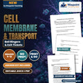 Cell Membrane & Transport Bell Ringers & Exit Tickets cover