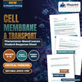 Cell Membrane & Transport Phenomena-Based Lesson: The Animal That Never Drinks: Kangaroo Rat Hyper-Concentrated Urine Student Response Sheet cover