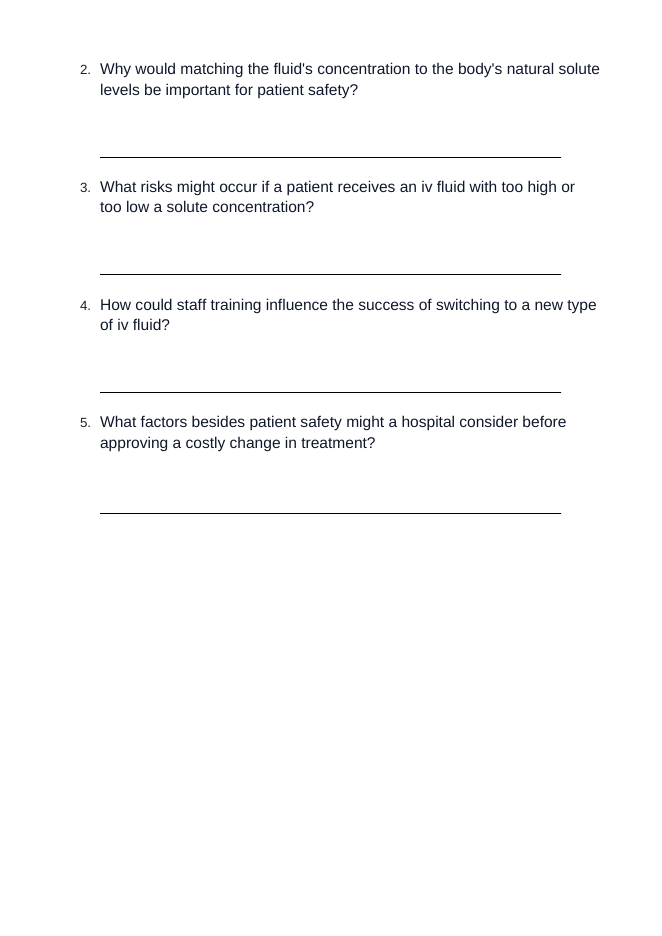 Cell Membrane & Transport Real-World Case Study sample page