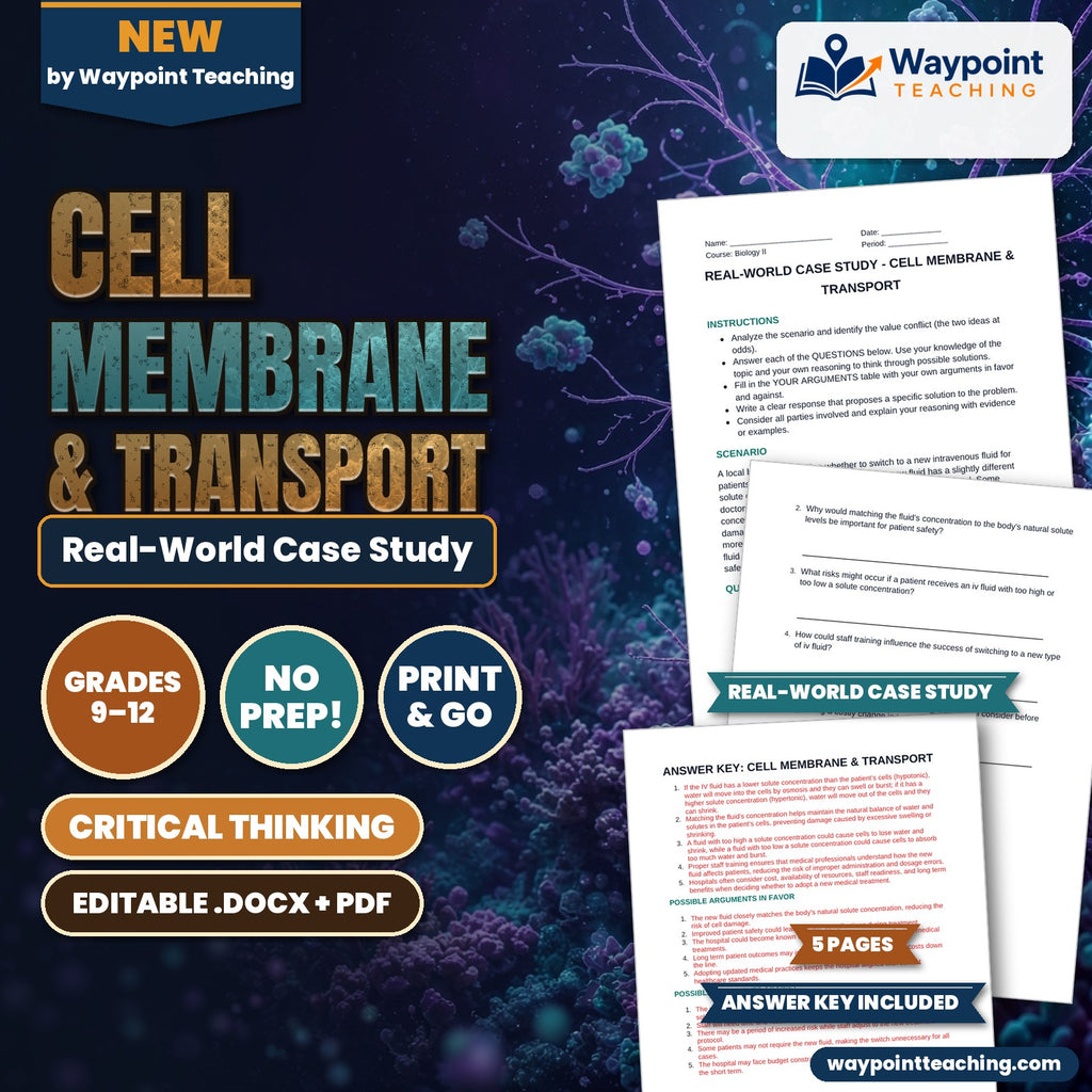 Cell Membrane & Transport Real-World Case Study cover