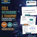 Cell Membrane & Transport Substitute Slideshow & Teacher Guide cover