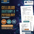 Cellular Anatomy & Physiology Guided Notes cover