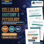 Cellular Anatomy & Physiology Scaffolded Phenomena-Based Lesson: Life in Liquid Salt: The Hypersaline Survival of Halobacterium salinarum Teacher Discussion Guide cover