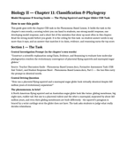Classification & Phylogeny Model Response & Scoring Guide sample page