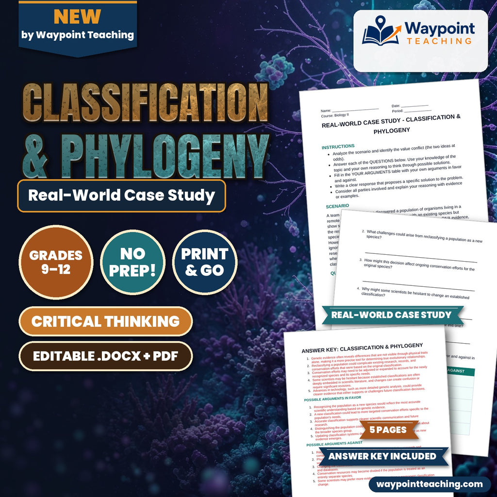 Classification & Phylogeny Real-World Case Study cover