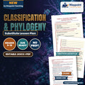 Classification & Phylogeny Substitute Lesson Plan cover