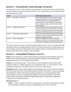 Demographic Ecology Model Response & Scoring Guide sample page