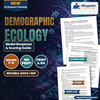 Demographic Ecology Model Response & Scoring Guide cover