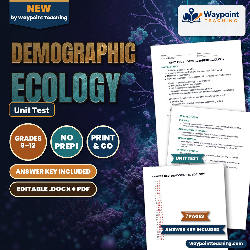 Demographic Ecology Unit Test cover