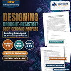 Designing Drought-Resistant Crop Genomic Profiles Reading Worksheet cover