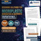 Designing Solutions for Microplastic Remediation in Waterways Reading Worksheet cover