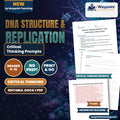 DNA Structure & Replication Critical Thinking Prompts cover