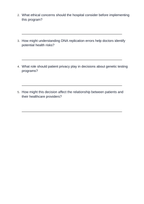 DNA Structure & Replication Real-World Case Study sample page