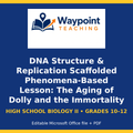 DNA Structure & Replication Scaffolded Phenomena-Based Lesson: The Aging of Dolly and the Immortality of Hydra: The Replicative Clock of DNA Teacher Discussion Guide cover