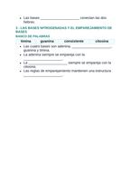 DNA Structure & Replication Spanish Guided Notes sample page