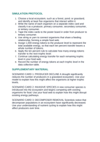 Ecosystem Dynamics & Energy Flow Interactive Simulation sample page