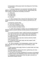 Ecosystem Dynamics & Energy Flow Lesson Quiz sample page