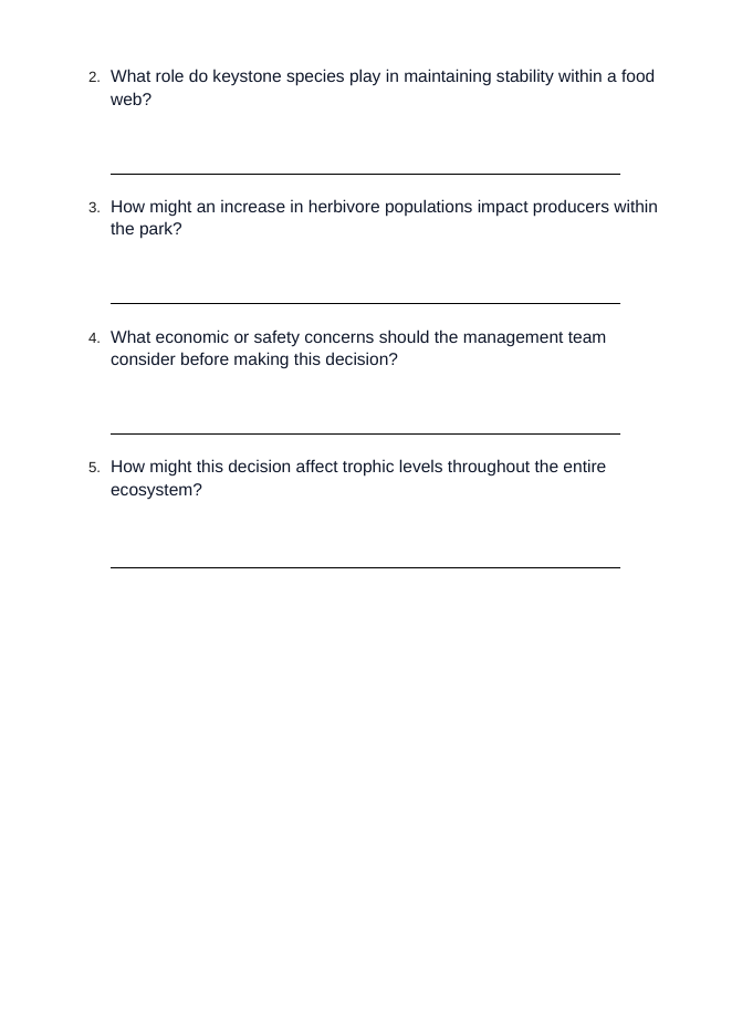 Ecosystem Dynamics & Energy Flow Real-World Case Study sample page
