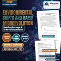 Environmental Shifts and Rapid Microevolution Reading Worksheet cover