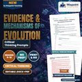 Evidence & Mechanisms of Evolution Critical Thinking Prompts cover