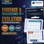 Evidence & Mechanisms of Evolution Sea Battle Review Game cover