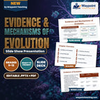Evidence & Mechanisms of Evolution Slide Show Presentation cover