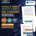 Evidence of Carbons Versatility in Complex Ring Structures Reading Worksheet cover
