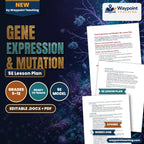 Gene Expression & Mutation 5E Lesson Plan cover