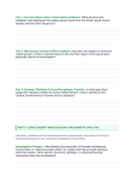 Gene Expression & Mutation Phenomena-Based Lesson: The Tale of Two Mice: Identical DNA, Opposite Lives via Epigenetic Methylation Student Response Sheet sample page