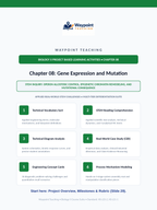 Gene Expression & Mutation Project-Based Learning Activity sample page