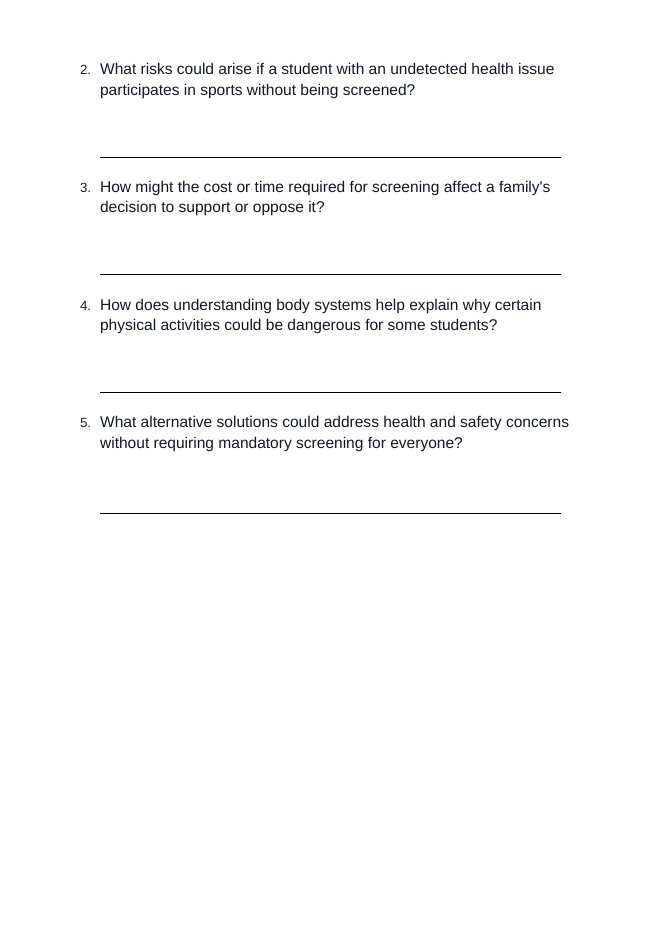 Human Body Systems & Homeostasis Real-World Case Study sample page