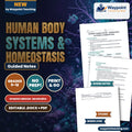 Human Body Systems & Homeostasis Spanish Guided Notes cover