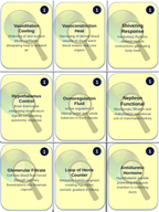 Human Body Systems & Homeostasis Trivia Board Game sample page