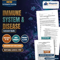 Immune System & Disease Lesson Quiz cover