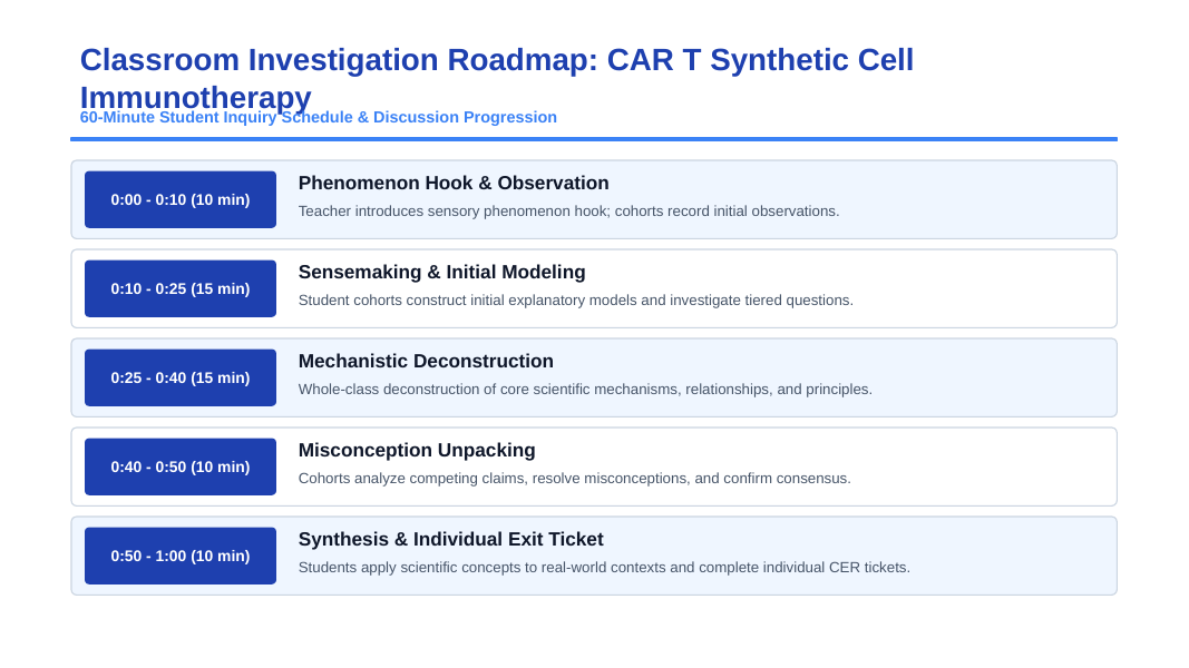 Immune System & Disease Phenomena-Based Lesson: The Living Drug: Reprogramming Killer T-Cells with CAR-T Immunotherapy Presentation sample page
